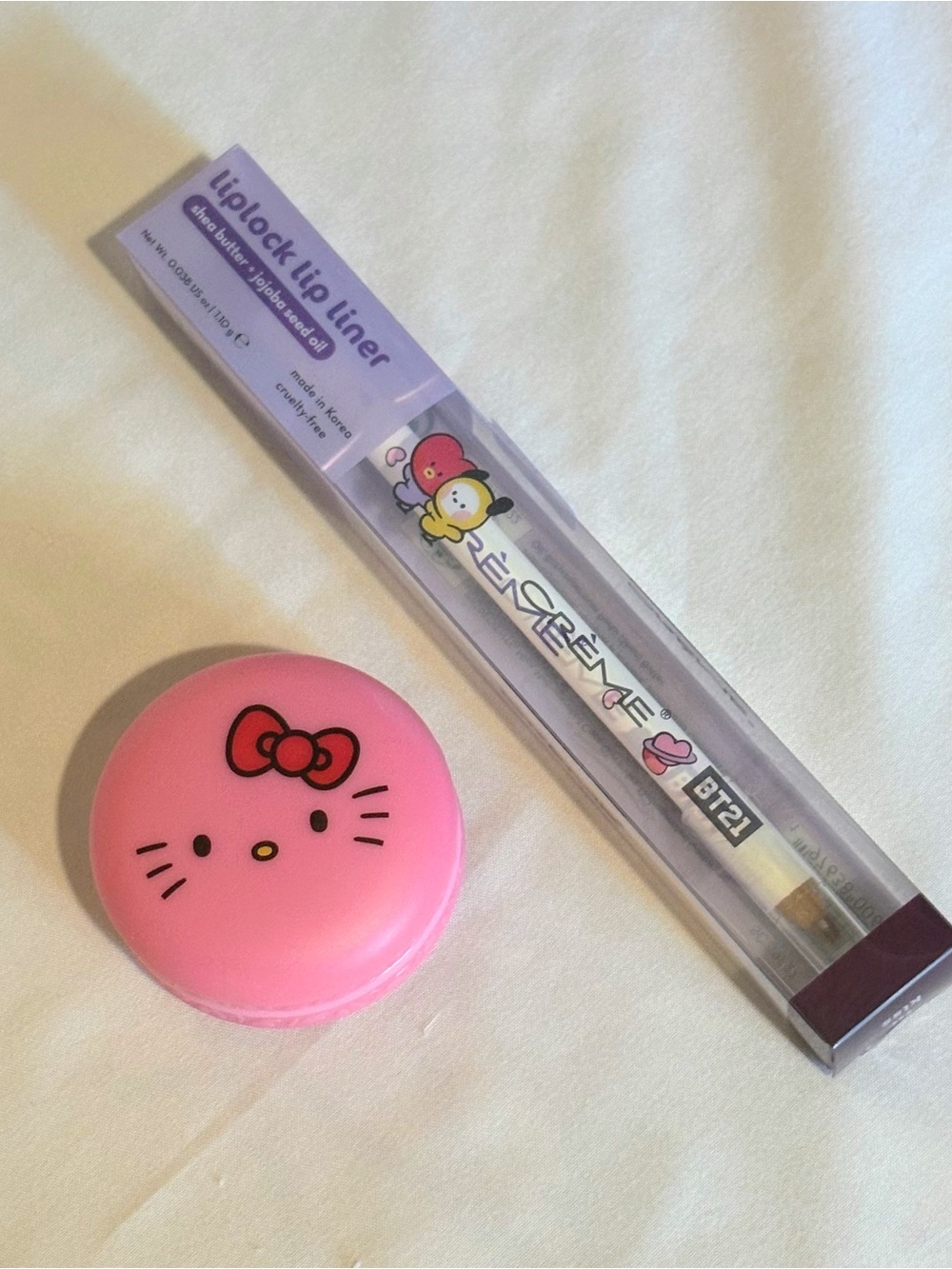 Crème Liplock Lip Liner & Icing on the Cake Balm Duo